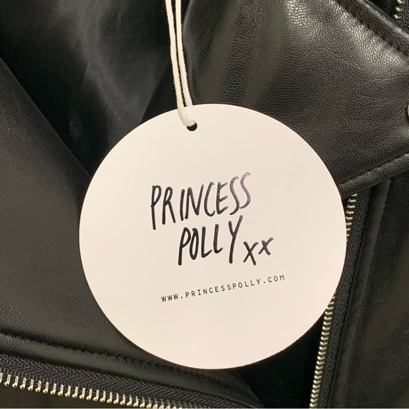 NWT princess polly leather jacket - Picture 4 of 7